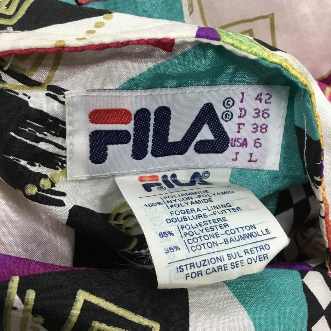 ♪♪FILA フィラ レディース ジャンパー リバーシブル SIZE L 4