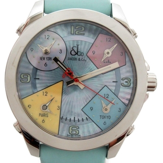 ジェイコブ 5タイムゾーン ウォッチ 腕時計 腕時計(腕時計)