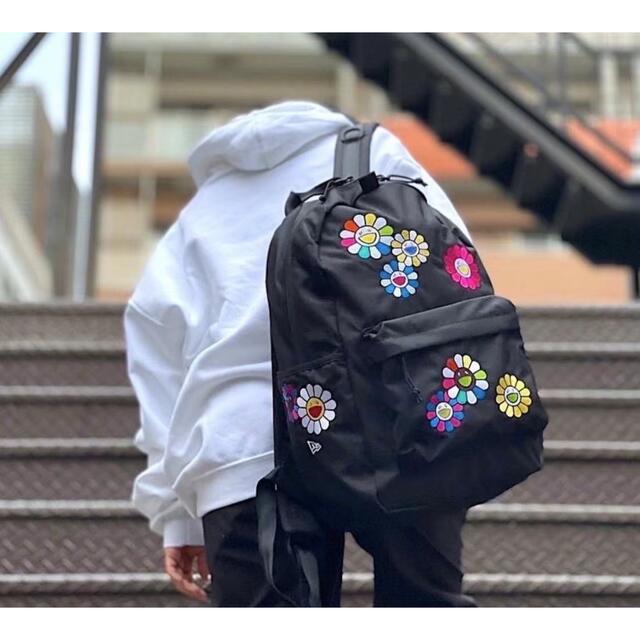 NEW ERA(ニューエラー)のLIGHT PACK TAKASHI MURAKAMI FLOWER BLACK メンズのバッグ(バッグパック/リュック)の商品写真