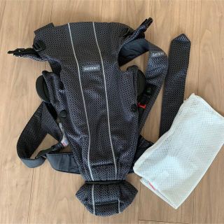 ベビービョルン(BABYBJORN)の収納袋付き！ベビービョルン☆ベビーキャリア ミニ☆メッシュ(抱っこひも/おんぶひも)