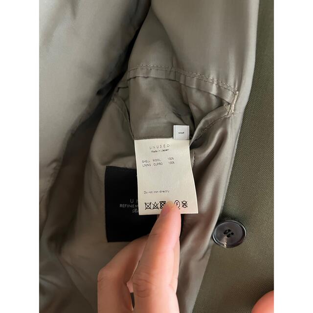unused 2017AW Double Breasted Jacket 6