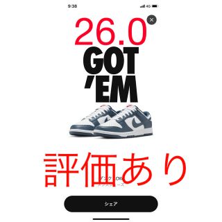 ナイキ(NIKE)のNIKE DUNK LOW 26.0cm(スニーカー)