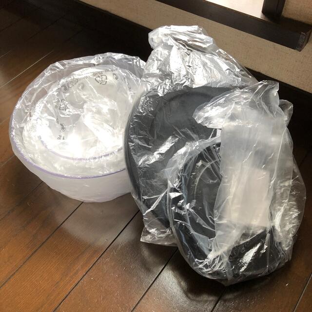 Tupperware クリスタルディッシュセットブラック