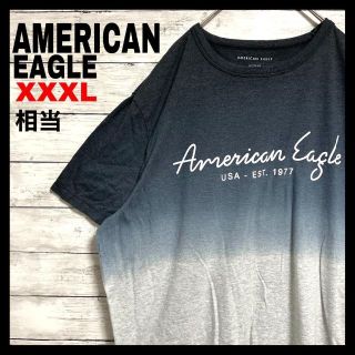 アメリカンイーグル(American Eagle)のg78 US古着　アメリカン・イーグル　半袖Tシャツ　グラデーション(Tシャツ/カットソー(半袖/袖なし))