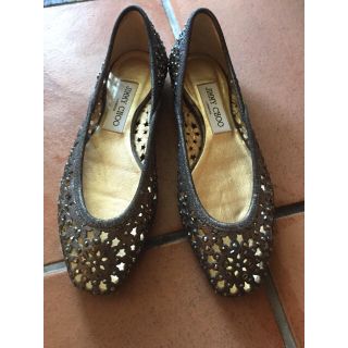 ジミーチュウ(JIMMY CHOO)のJIMMY CHOO フラットシューズ(ローファー/革靴)