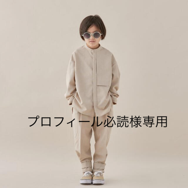 こども ビームス(コドモビームス)のマウンテン　バンドカラーシャツ キッズ/ベビー/マタニティのキッズ服男の子用(90cm~)(Tシャツ/カットソー)の商品写真