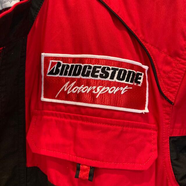 BRIDGESTONE(ブリヂストン)のBRIDGESTONE Motorsport 半袖つなぎ Mサイズ メンズのパンツ(サロペット/オーバーオール)の商品写真