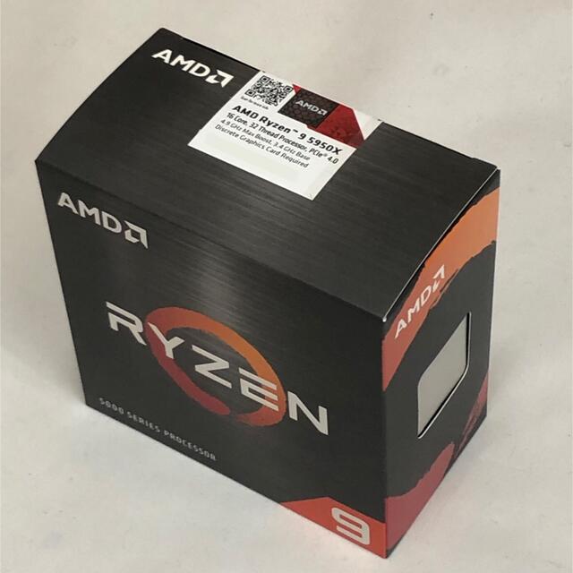 本日限り限定:新品未開封品】AMD Ryzen 9 5950Xの通販 by garage's