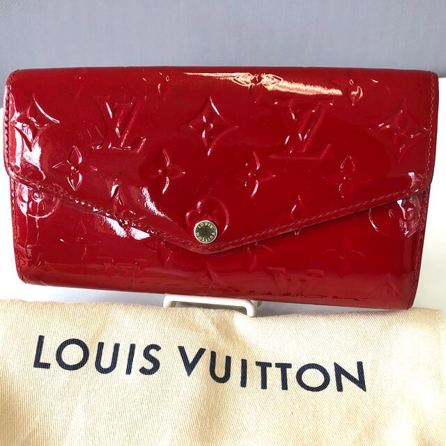 LOUIS VUITTON(ルイヴィトン)の☆正規品☆ ルイヴィトン 長財布   ポルトフォイユ・サラ　ヴェルニM90208 レディースのファッション小物(財布)の商品写真