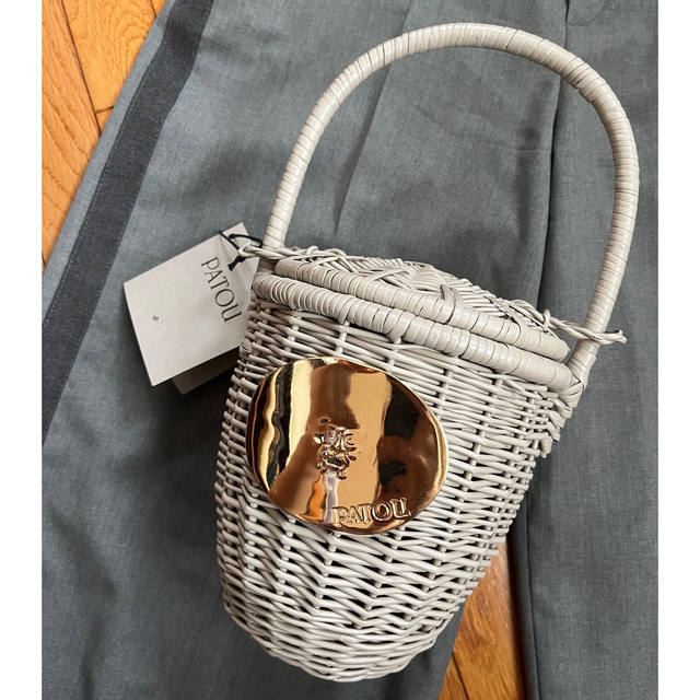 Drawer(ドゥロワー)のPATOU 🤍バスケットバック　カゴバック レディースのバッグ(かごバッグ/ストローバッグ)の商品写真