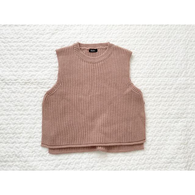 Aostaˊ˗‎ ニットベスト キッズ/ベビー/マタニティのキッズ服女の子用(90cm~)(ニット)の商品写真