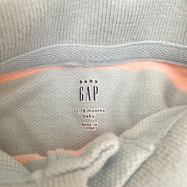 babyGAP(ベビーギャップ)のbaby GAP/ポロシャツロンパース/サイズ80cm キッズ/ベビー/マタニティのベビー服(~85cm)(ロンパース)の商品写真