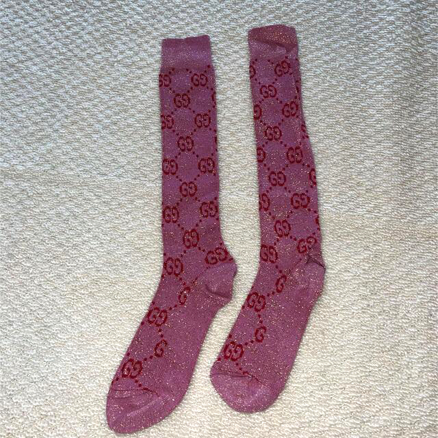 GUCCI(グッチ)のGUCCI ラメソックス レディースのレッグウェア(ソックス)の商品写真