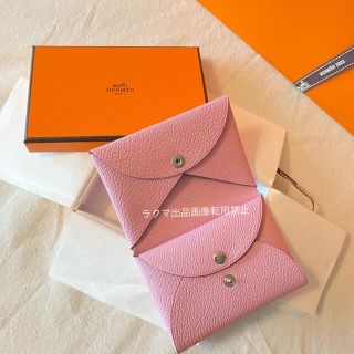 エルメス(Hermes)のエルメス　カルヴィデュオ　モーヴシルベストル(財布)