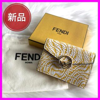 フェンディ(FENDI)の【大人気☆即売】FENDI 財布 三つ折り VERTIGO コンパクト財布 総柄(財布)