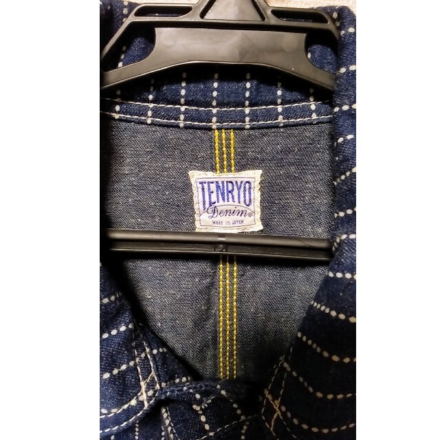 倉敷TENRYODENIM Mサイズ日本製ネップデニム13オンス ウォバッシュ 2