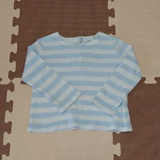 Ralph Lauren(ラルフローレン)のラルフローレン ベビー ボーダー ロンT キッズ/ベビー/マタニティのベビー服(~85cm)(Ｔシャツ)の商品写真