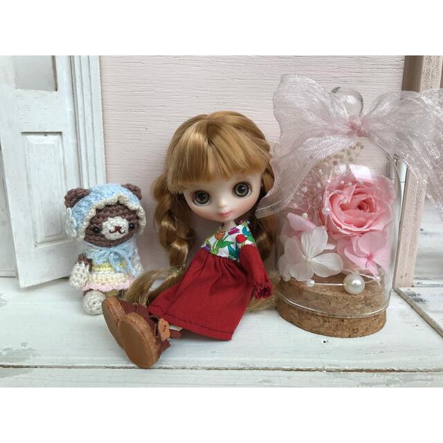 お迎え決まりました♡カスタムプチアイシードール プチブライスサイズ