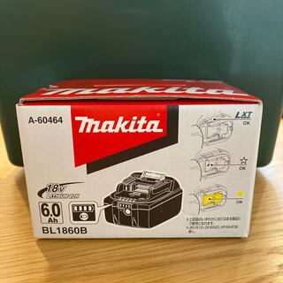 マキタ(Makita)のmakita バッテリー　BL1860B 新品未使用(バッテリー/充電器)