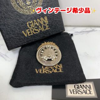 Gianni Versace - 希少 ジャンニヴェルサーチ ブローチ シルバー