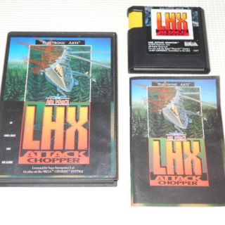 セガ(SEGA)のMD★LHX ATTACK CHOPPER GENESIS 海外版 端子清掃済み(家庭用ゲームソフト)