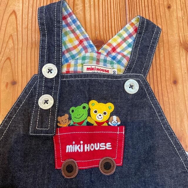 mikihouse(ミキハウス)のミキハウス　オーバーオール キッズ/ベビー/マタニティのキッズ服男の子用(90cm~)(その他)の商品写真