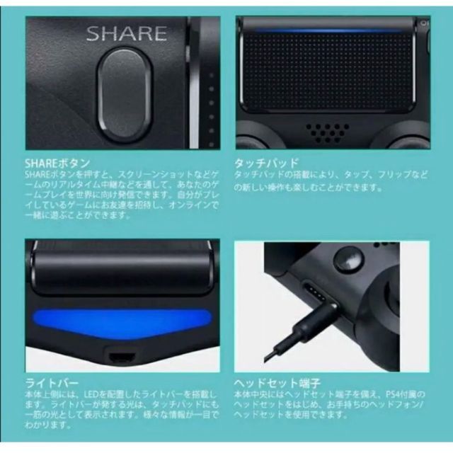 PlayStation4 - 迷彩グレー PS4互換無線コントローラー プレステ4 ...