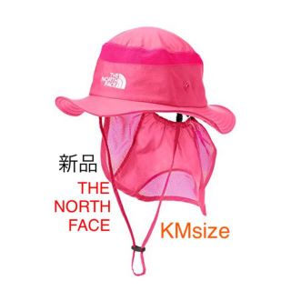 ザノースフェイス(THE NORTH FACE)の新品未使用タグ付き☆ノースフェイス　サンシールドハット(帽子)