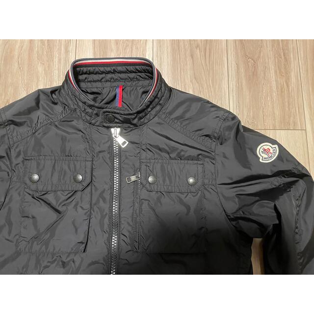 MONCLER LEVENS モンクレール ライダースジャケット ブラック