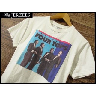 ジャージーズ(JERZEES)のG① 90s ジャージーズ Anthology Four Tops Tシャツ S(Tシャツ/カットソー(半袖/袖なし))