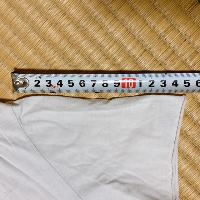 LGB(ルグランブルー)のルグランブルー　汚し加工オフホワイトバギーカットソー　サイズ0 メンズのトップス(Tシャツ/カットソー(半袖/袖なし))の商品写真