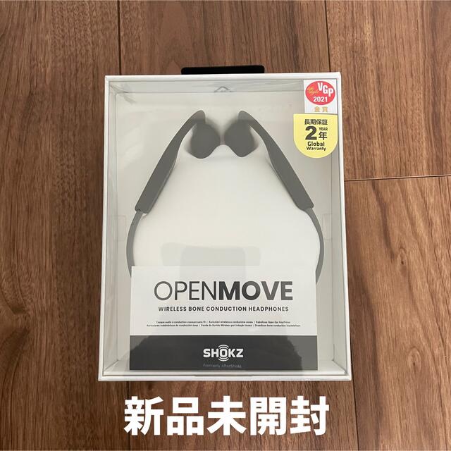 【格安！】新品Shokz OpenMove ２年保証 納品書付きAFT-EP-000022