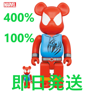 メディコムトイ(MEDICOM TOY)のBE@RBRICK SCARLET SPIDER 100％ & 400％(その他)