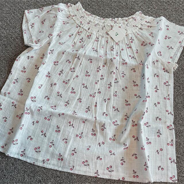 Bonpoint(ボンポワン)のoutlet ボンポワン ブラウス 8a キッズ/ベビー/マタニティのキッズ服女の子用(90cm~)(ブラウス)の商品写真