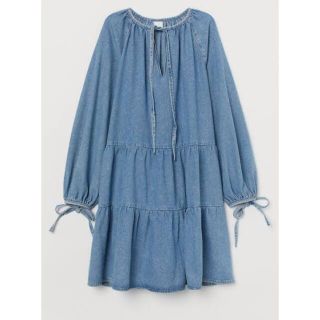 エイチアンドエム ひざ丈ワンピース(レディース)(ティアード)の通販