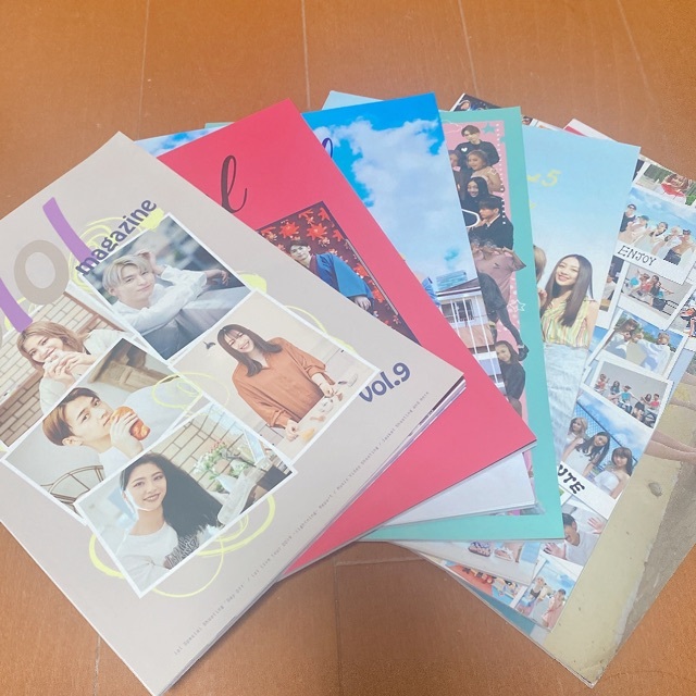 lol   ファンクラブ会報誌　vol3〜9 エンタメ/ホビーのタレントグッズ(アイドルグッズ)の商品写真