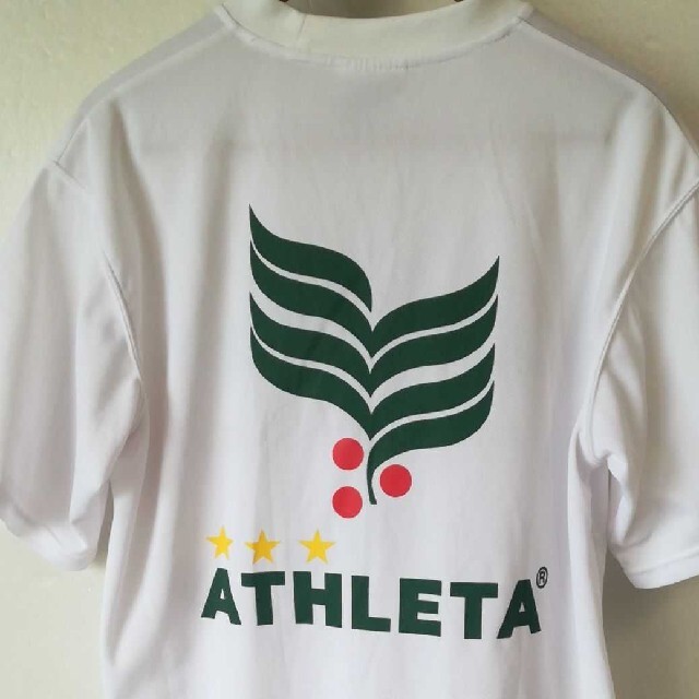 ATHLETA(アスレタ)のアスレタ ATHLETA 半袖シャツ メンズLサイズ 古着 スポーツ/アウトドアのサッカー/フットサル(ウェア)の商品写真