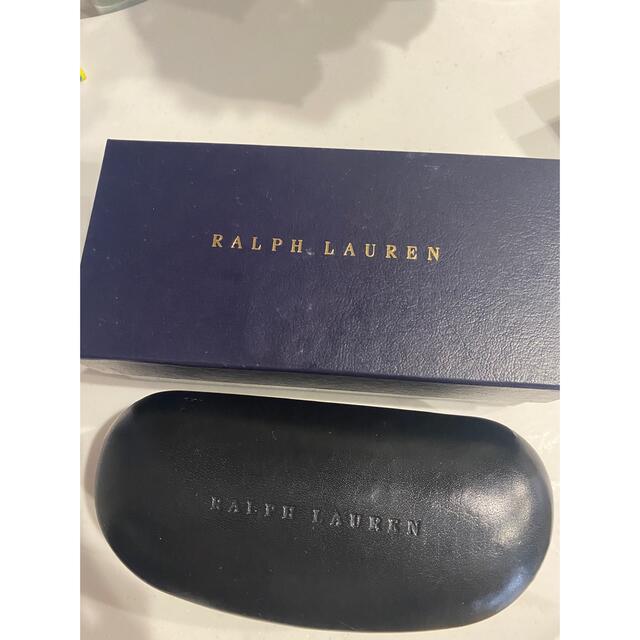 Ralph Lauren(ラルフローレン)のRALPHLAUREN ラルフローレン　サングラス　ロゴ入り　ブラウン メンズのファッション小物(サングラス/メガネ)の商品写真