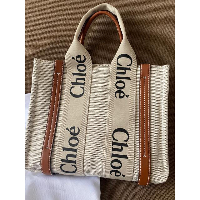 Chloe woody スモールトートバッグトートバッグ