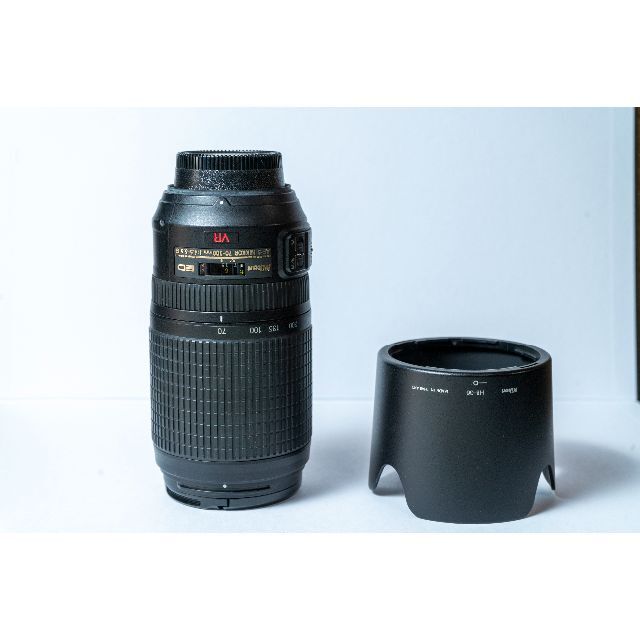 Nikon(ニコン)のNikon AF-S NIKKOR70-300㎜4.5-5.6 G EDVR中古 スマホ/家電/カメラのカメラ(レンズ(ズーム))の商品写真