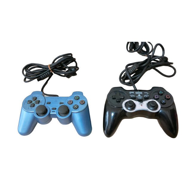 PlayStation2(プレイステーション2)の動作OK PS2 SCPH-39000AQ アクアブルー 本体 箱 ソフト付き エンタメ/ホビーのゲームソフト/ゲーム機本体(家庭用ゲーム機本体)の商品写真