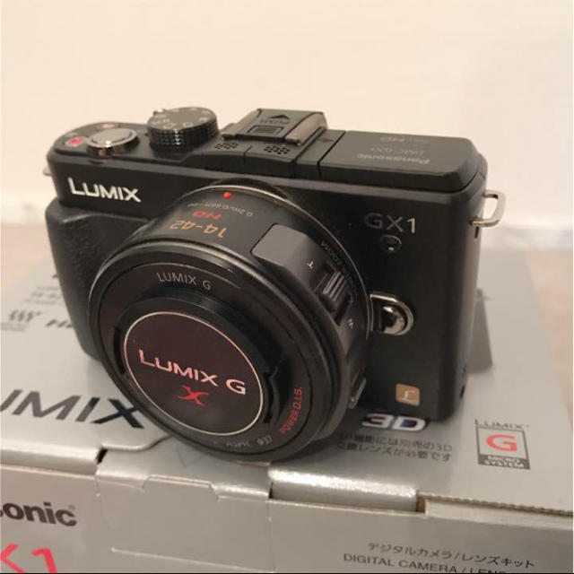 Panasonic(パナソニック)のPanasonic ミラーレスデジタル一眼カメラLUMIX DMC-GX1 スマホ/家電/カメラのカメラ(ミラーレス一眼)の商品写真