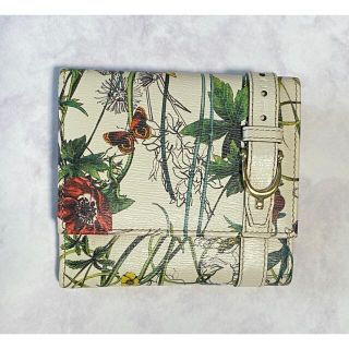 グッチ(Gucci)のGUCCI グッチフローラ　2つ折り財布(財布)