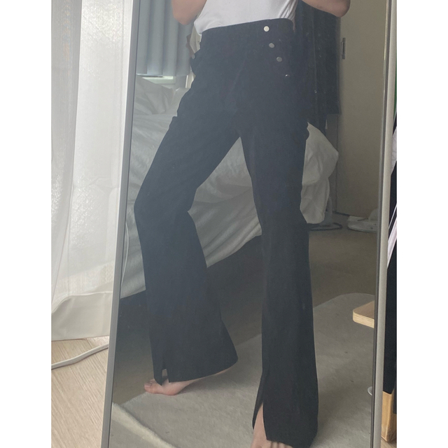 JOHN LAWRENCE SULLIVAN(ジョンローレンスサリバン)の80s snap flare pants メンズのパンツ(その他)の商品写真