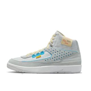 28.5 Union Nike Jordan2 GreyFog ユニオン グレー(スニーカー)