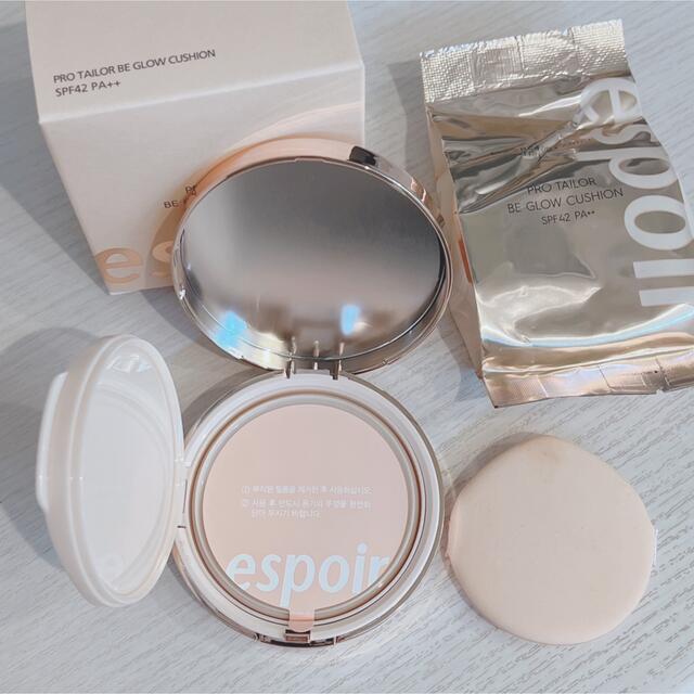 espoir(エスポア)Be Glowクッションファンデーション　TAN コスメ/美容のベースメイク/化粧品(ファンデーション)の商品写真