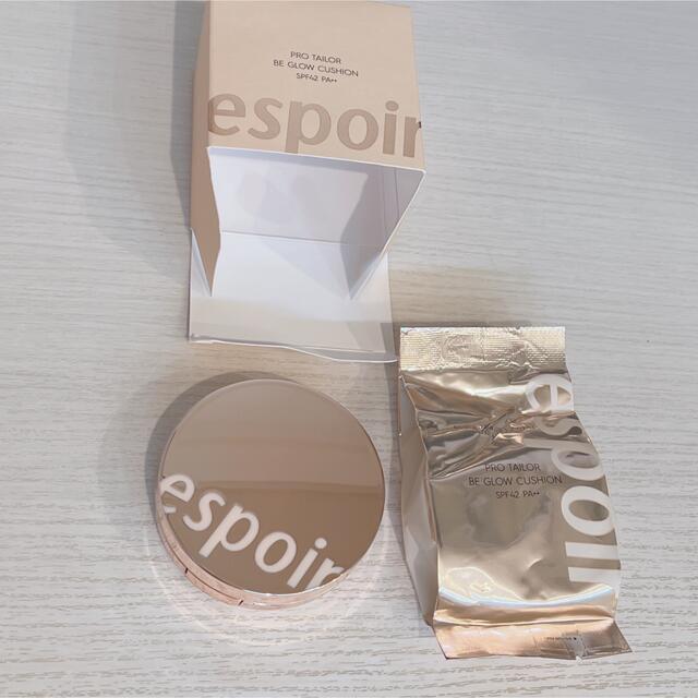 espoir(エスポア)Be Glowクッションファンデーション　TAN コスメ/美容のベースメイク/化粧品(ファンデーション)の商品写真