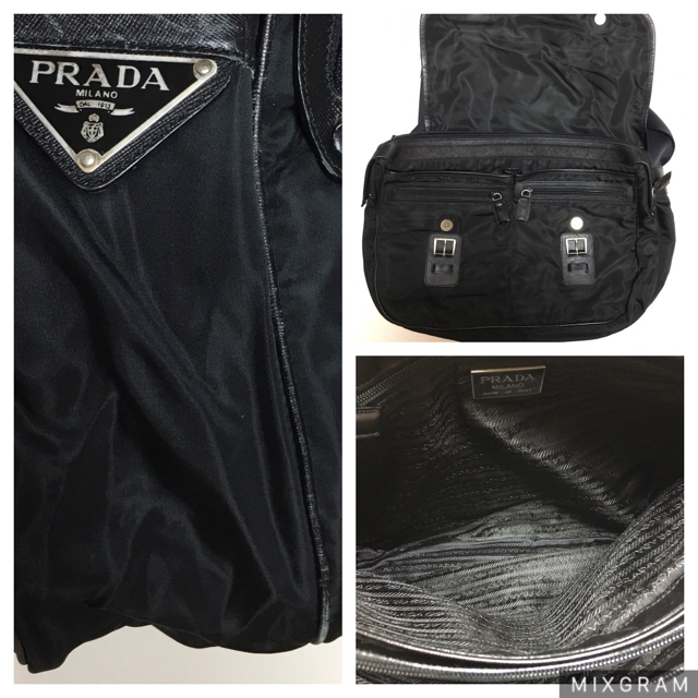 PRADA(プラダ)の★中古・大特価★PRADA BIGナイロンショルダーバッグ メンズのバッグ(ショルダーバッグ)の商品写真