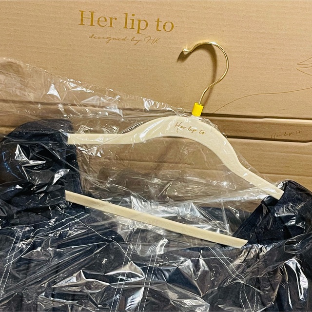 Her lip to(ハーリップトゥ)の【専用】Volume Sleeve Day Dress レディースのワンピース(ロングワンピース/マキシワンピース)の商品写真