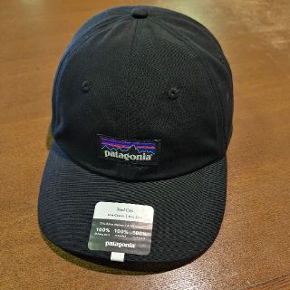 パタゴニア(patagonia)のPatagonia パタゴニア ロゴキャップ 黒 cap 新品(キャップ)